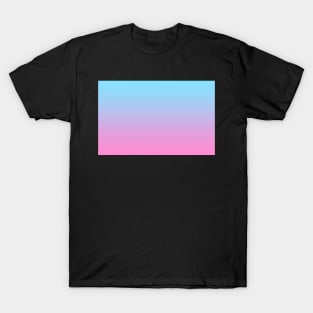 Vaporwave Colors, Blue & Pink T-Shirt